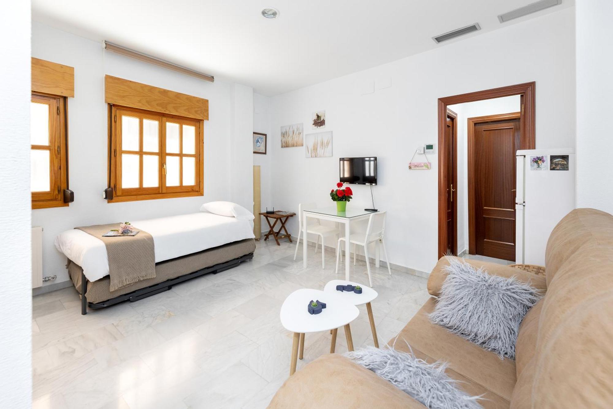 Apartamento Adultos Centro Nueva De La Virgen 2 Free Parking Granada Luaran gambar